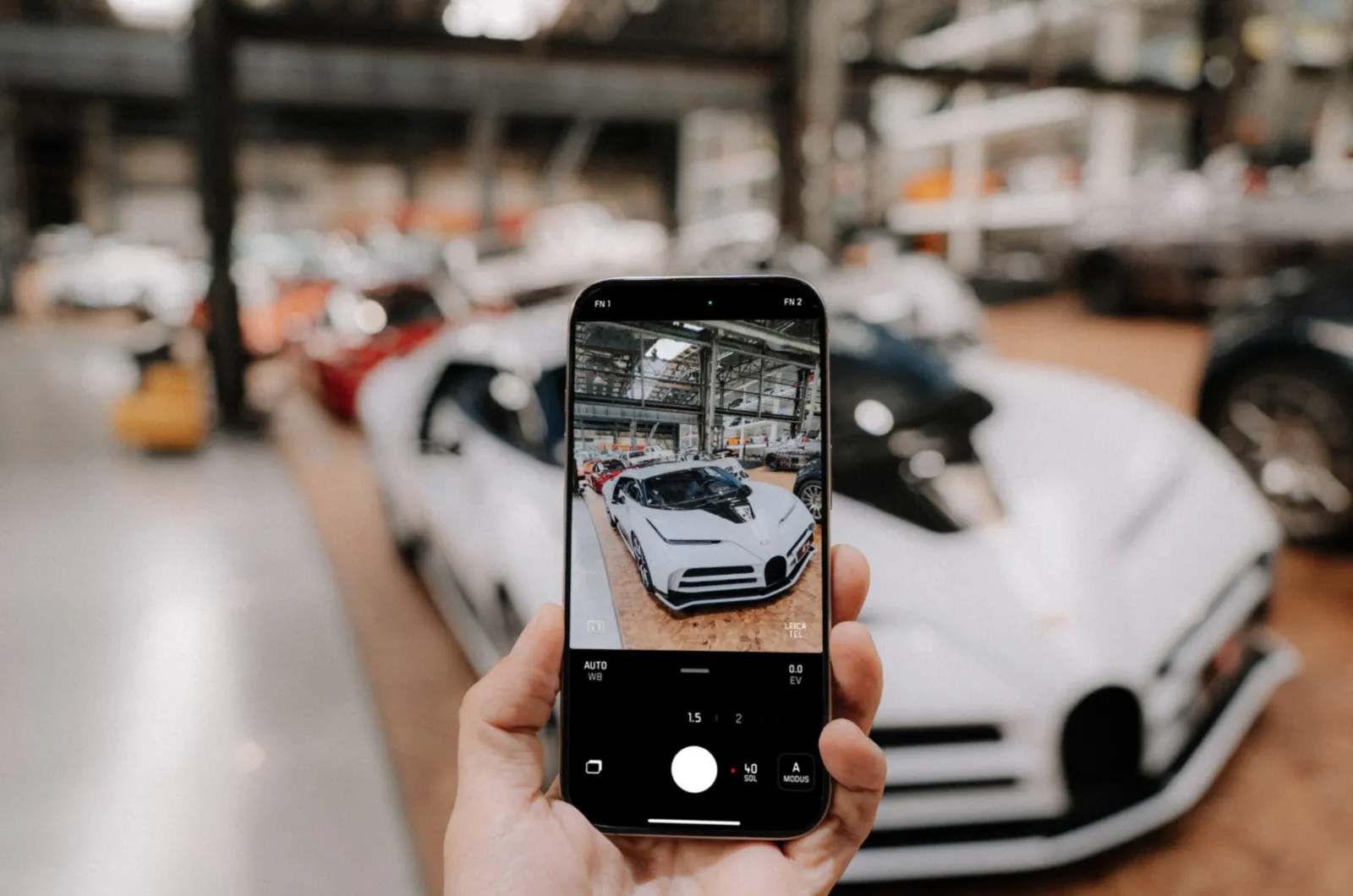 "Licht trifft Linie": Smartphone Workshop